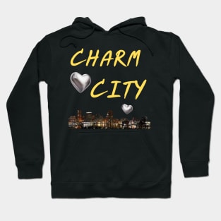 CHARM CITY BALTIMORE DESIGN Hoodie